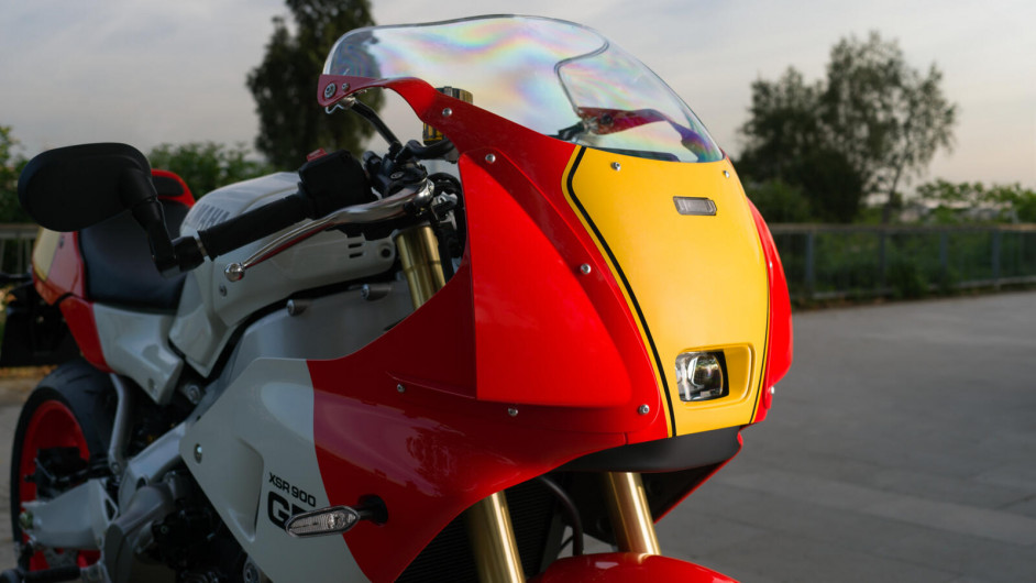 Moto YAMAHA XSR 900 GP neuve