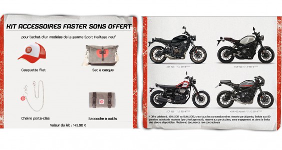 Kit accessoires Faster Sons offert 