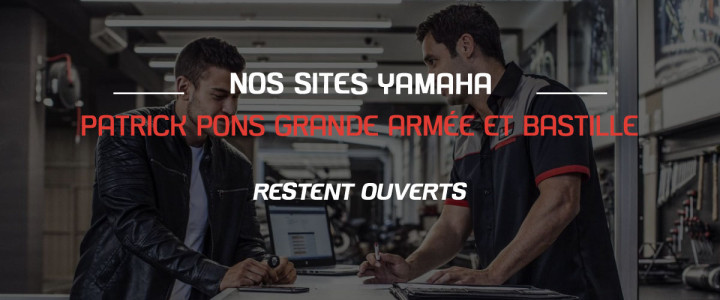 Nos sites restent ouverts