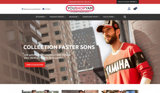 Nouvelle boutique en ligne