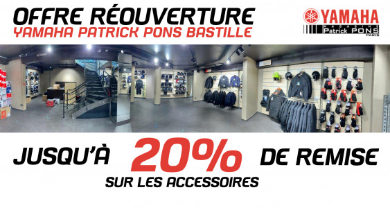 RÉOUVERTURE YAMAHA PATRICK PONS BASTILLE